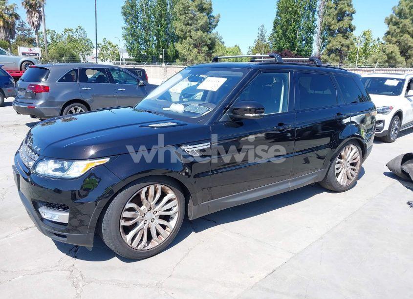 Photo 2 of 2016 Land Rover RANGE ROVER SPORT 3.0L V6 SUPERCHARGED HSE (VIN SALWR2VF0GA580565)