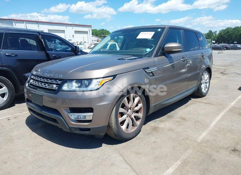 Photo 2 of 2015 Land Rover RANGE ROVER SPORT 3.0L V6 SUPERCHARGED HSE (VIN SALWR2VF1FA531194)