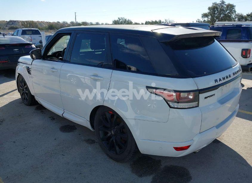 Photo 3 of 2015 Land Rover RANGE ROVER SPORT 3.0L V6 SUPERCHARGED HSE (VIN SALWR2VF2FA520057)