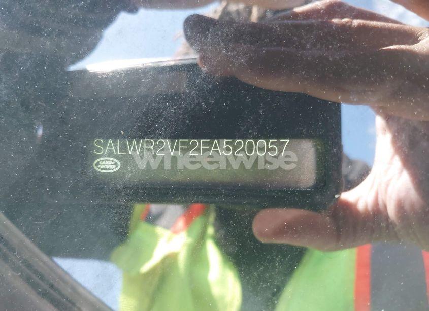 Photo 9 of 2015 Land Rover RANGE ROVER SPORT 3.0L V6 SUPERCHARGED HSE (VIN SALWR2VF2FA520057)