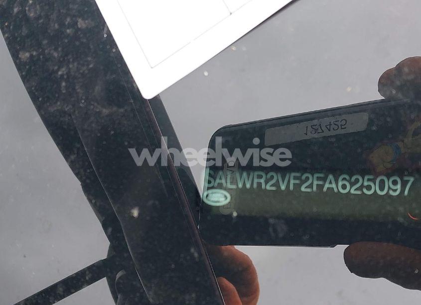 Photo 9 of 2015 Land Rover RANGE ROVER SPORT 3.0L V6 SUPERCHARGED HSE (VIN SALWR2VF2FA625097)