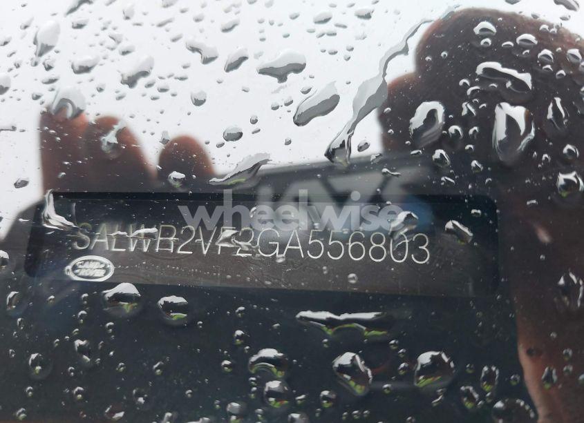 Photo 17 of 2016 Land Rover RANGE ROVER SPORT 3.0L V6 SUPERCHARGED HSE (VIN SALWR2VF2GA556803)