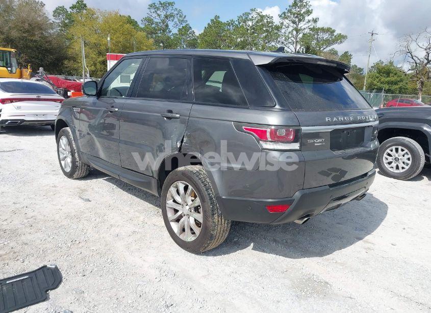 Photo 3 of 2016 Land Rover RANGE ROVER SPORT 3.0L V6 SUPERCHARGED HSE (VIN SALWR2VF4GA556933)
