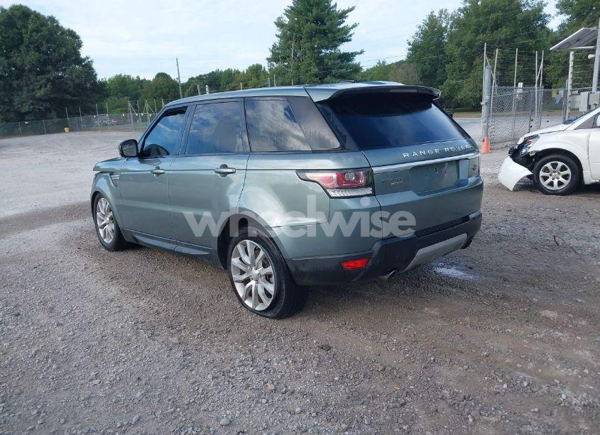 Photo 3 of 2015 Land Rover RANGE ROVER SPORT 3.0L V6 SUPERCHARGED HSE (VIN SALWR2VF9FA539026)