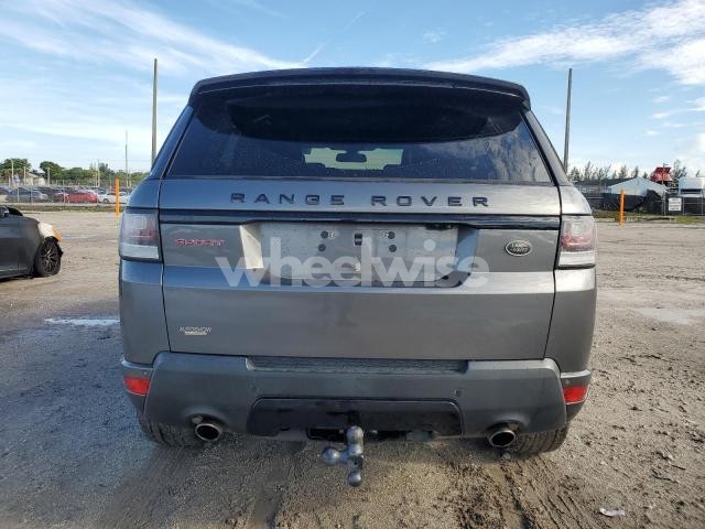 Photo 8 of 2016 LAND ROVER RANGE ROVER SPORT HST (VIN SALWS2VF8GA572928)