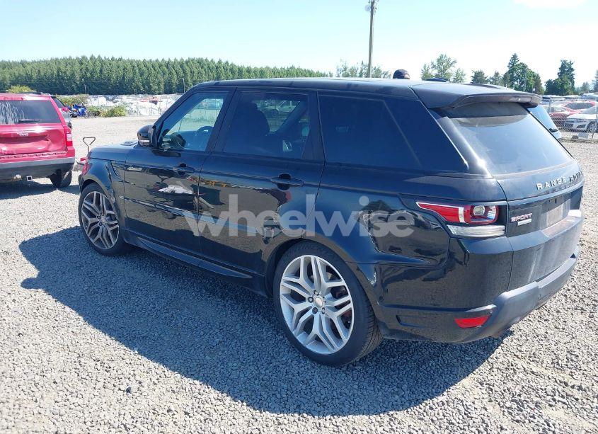 Photo 3 of 2015 Land Rover RANGE ROVER SPORT 5.0L V8 SUPERCHARGED AUTOBIOGRAPHY (VIN SALWV2TFXFA510066)