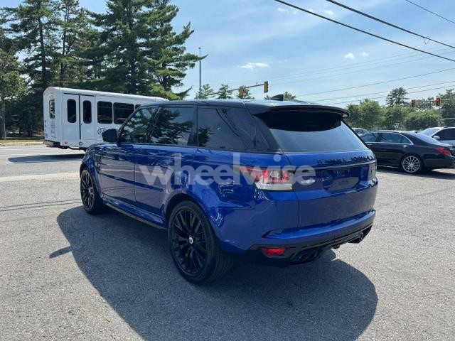 Photo 10 of 2017 LAND ROVER RANGE ROVER SPORT SVR (VIN SALWZ2FE7HA131018)