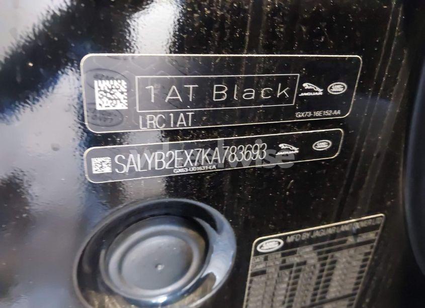 Photo 9 of 2019 Land Rover RANGE ROVER VELAR P250 S (VIN SALYB2EX7KA783693)