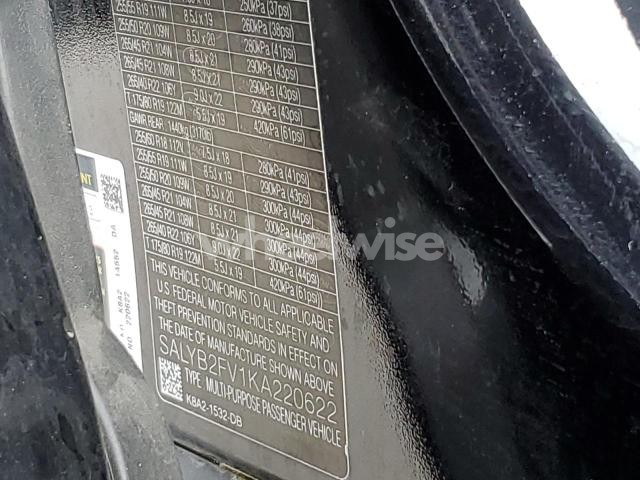 Photo 3 of 2019 LAND ROVER RANGE ROVER VELAR S N/A (VIN SALYB2FV1KA220622)