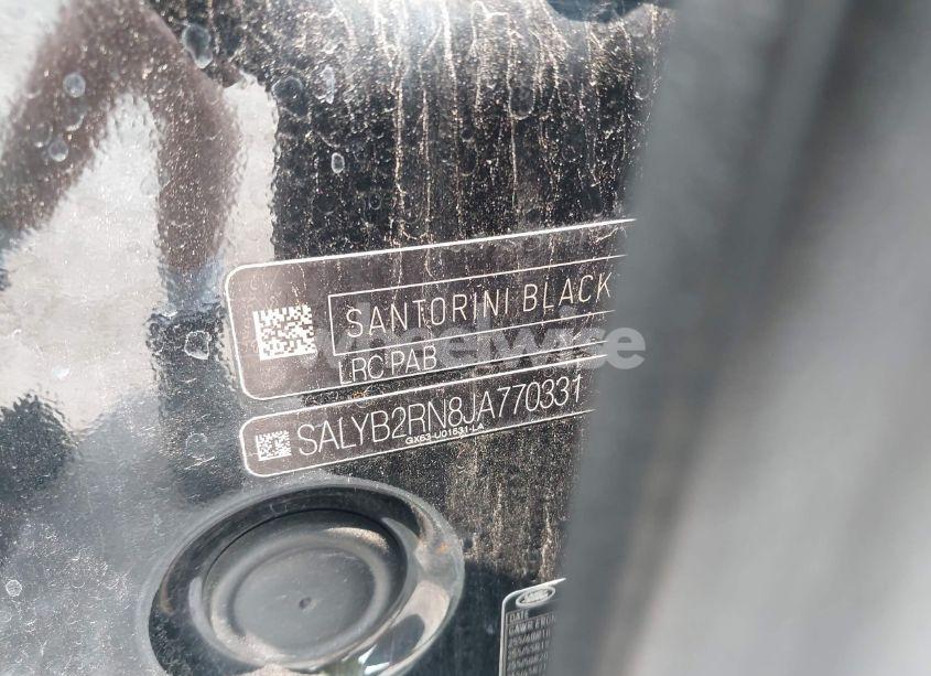 Photo 9 of 2018 Land Rover RANGE ROVER VELAR D180 S (VIN SALYB2RN8JA770331)