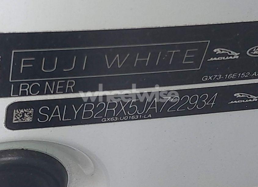 Photo 9 of 2018 Land Rover RANGE ROVER VELAR P250 S (VIN SALYB2RX5JA722934)