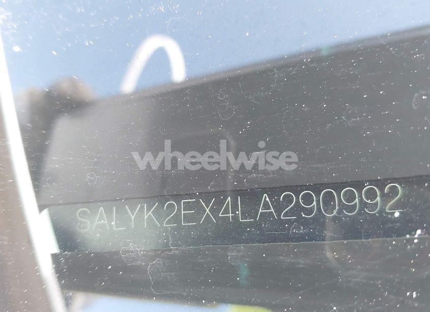 Photo 9 of 2020 Land Rover RANGE ROVER VELAR P250 R-DYNAMIC S (VIN SALYK2EX4LA290992)