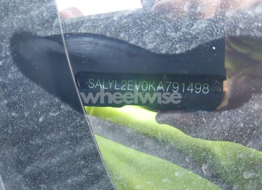 Photo 9 of 2019 Land Rover RANGE ROVER VELAR (VIN SALYL2EV0KA791498)