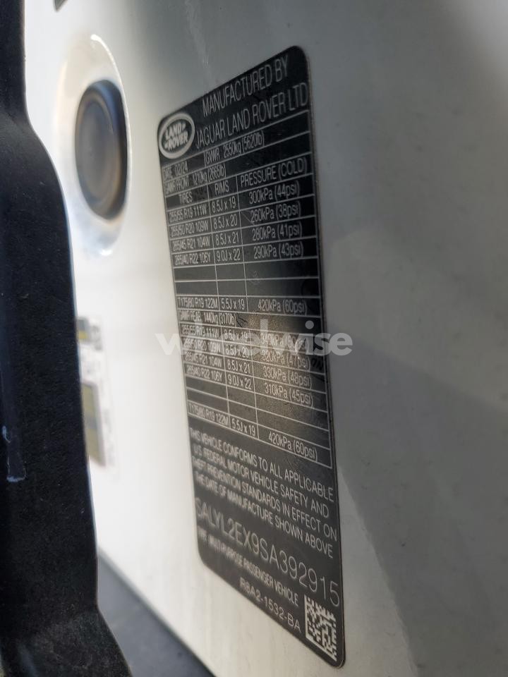 Photo 12 of 2025 LAND ROVER RANGE ROVER VELAR DYNAMIC SE N/A (VIN SALYL2EX9SA392915)