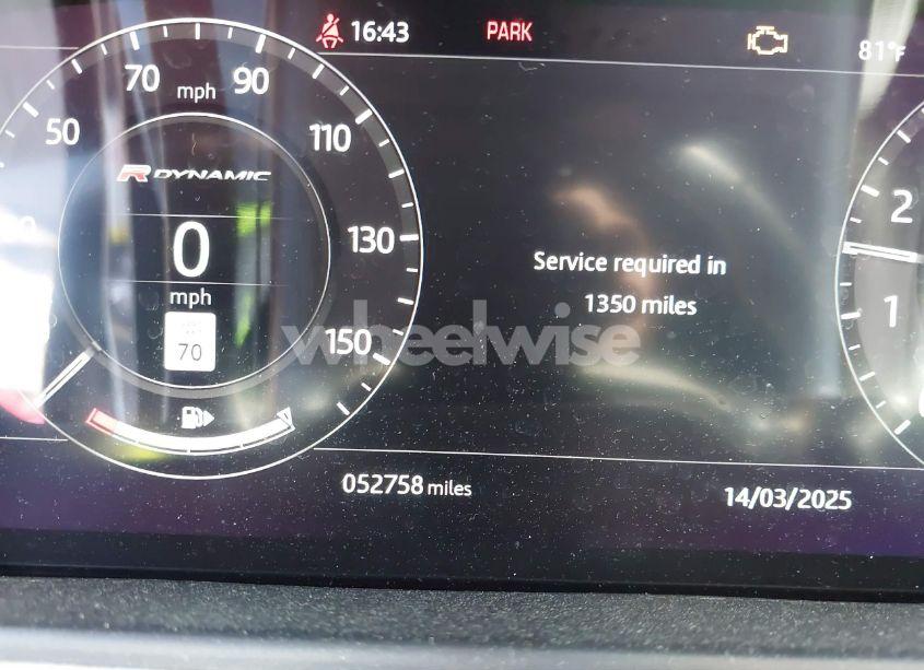 Photo 16 of 2019 Land Rover RANGE ROVER VELAR P250 R-DYNAMIC SE (VIN SALYL2EXXKA210087)