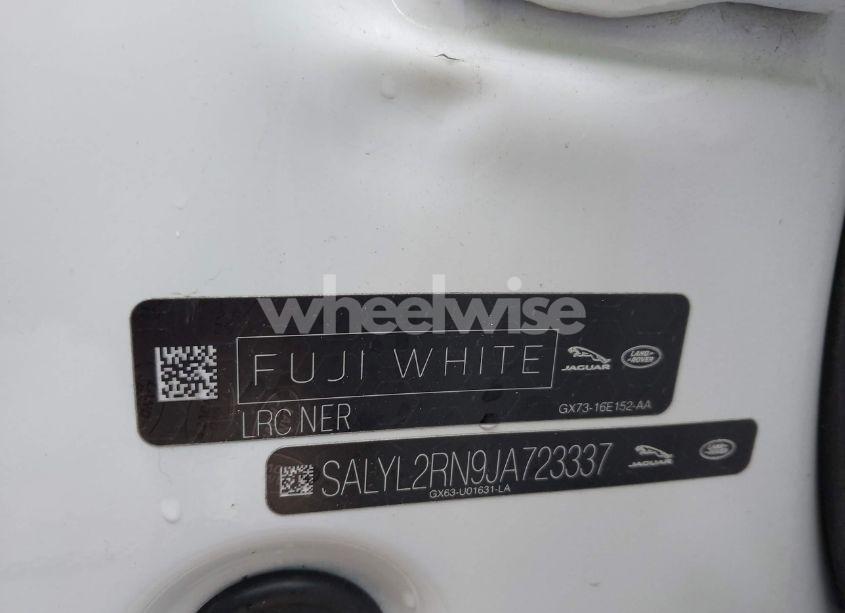 Photo 9 of 2018 Land Rover RANGE ROVER VELAR D180 SE R-DYNAMIC (VIN SALYL2RN9JA723337)