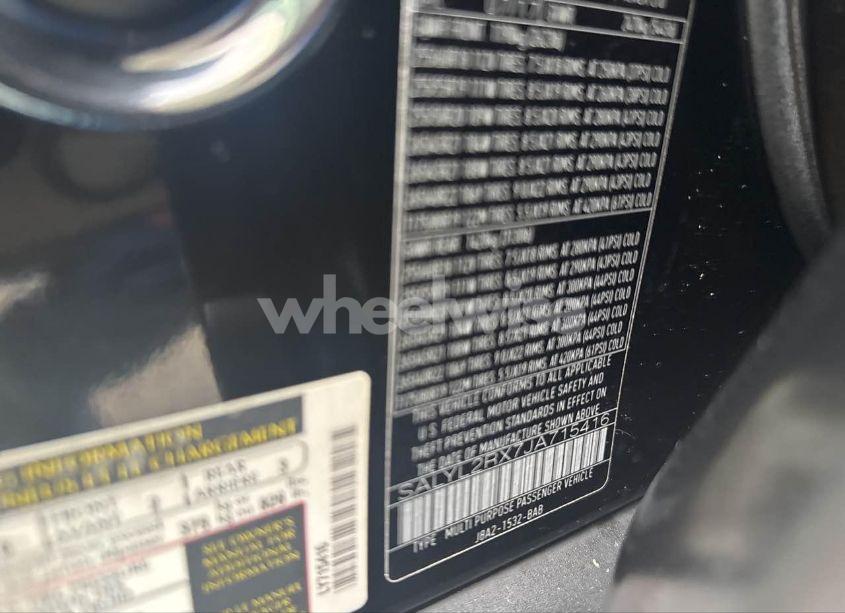 Photo 9 of 2018 Land Rover RANGE ROVER VELAR R-DYNAMIC SE (VIN SALYL2RX7JA715416)