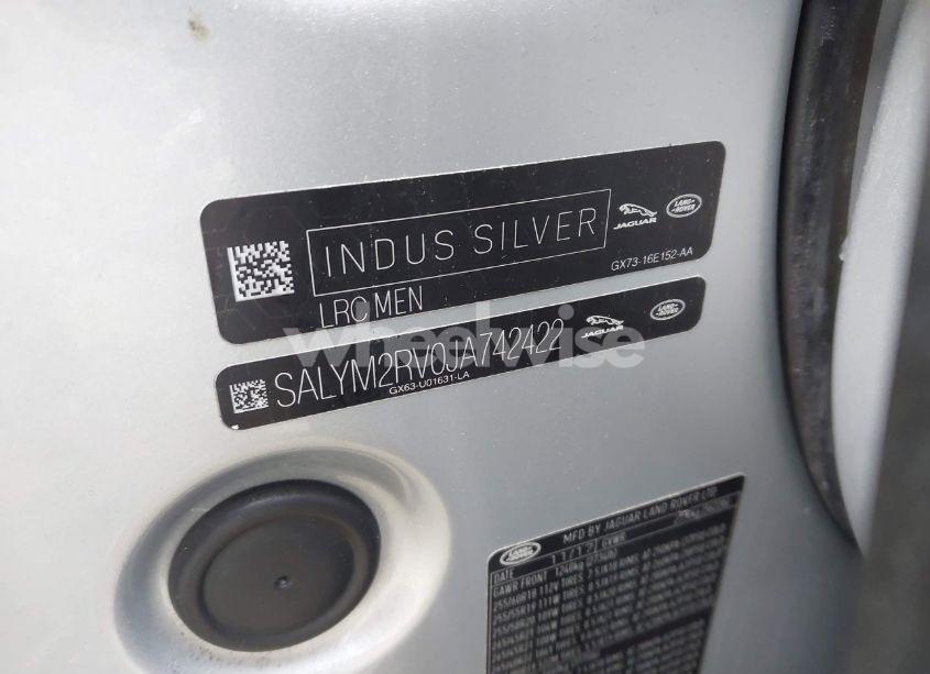 Photo 9 of 2018 Land Rover RANGE ROVER VELAR P380 FIRST EDITION/P380 HSE R-DYNAMIC (VIN SALYM2RV0JA742422)