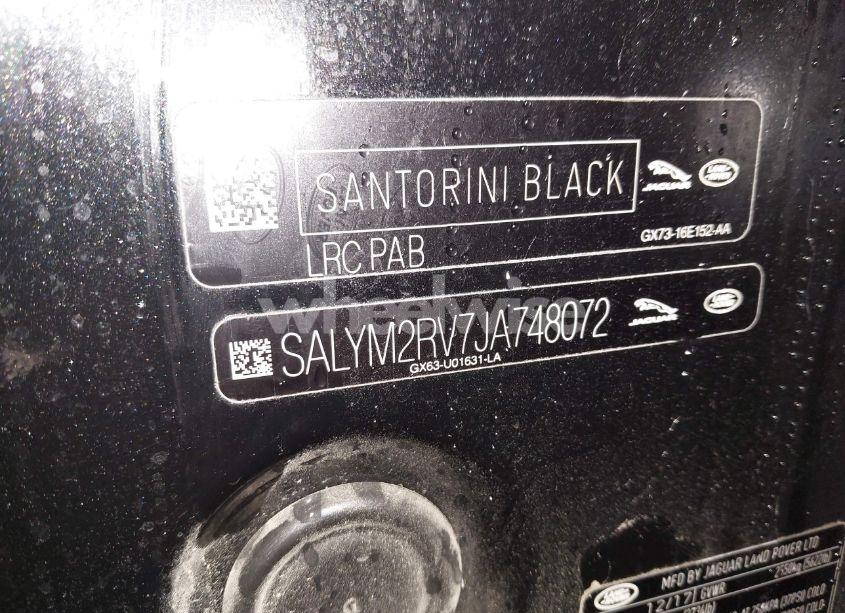 Photo 9 of 2018 Land Rover RANGE ROVER VELAR P380 FIRST EDITION/P380 HSE R-DYNAMIC (VIN SALYM2RV7JA748072)