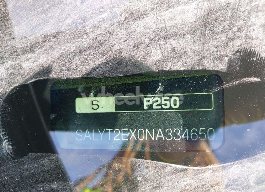 Photo 9 of 2022 Land Rover RANGE ROVER VELAR P250 R-DYNAMIC S (VIN SALYT2EX0NA334650)