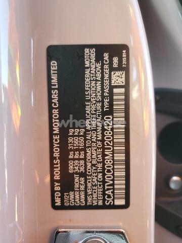 Photo 5 of 2021 ROLLS-ROYCE GHOST N/A (VIN SCATV0C08MU208420)