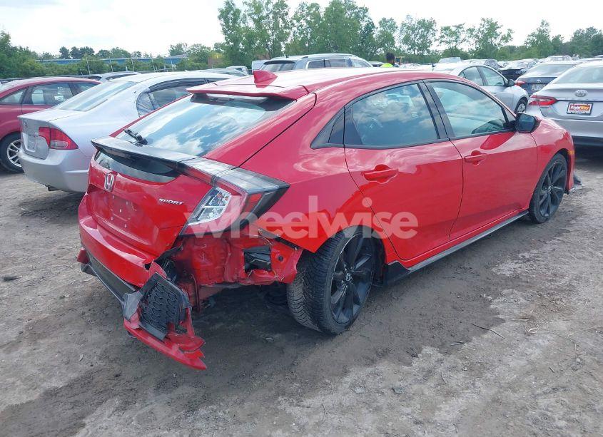 Photo 4 of 2019 Honda Civic SPORT (VIN SHHFK7G42KU203948)