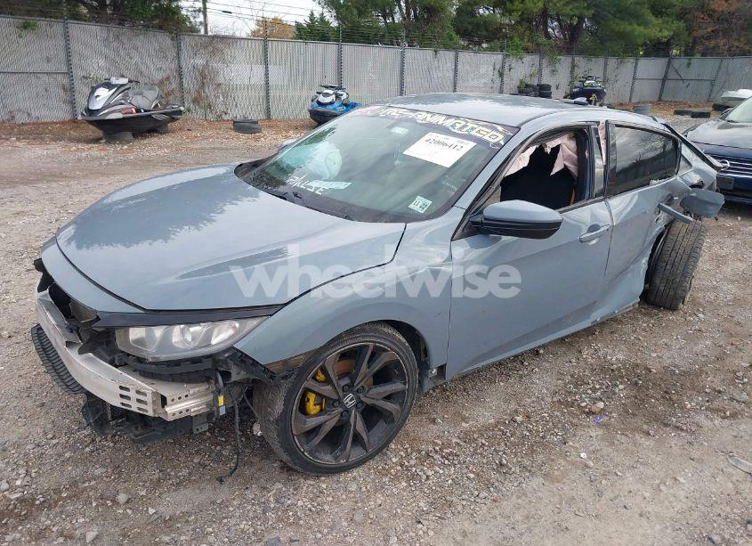 Photo 2 of 2017 Honda Civic SPORT (VIN SHHFK7G47HU234248)