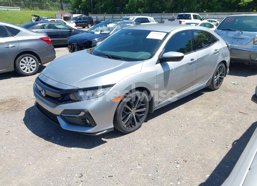 Photo 2 of 2020 Honda Civic SPORT (VIN SHHFK7G49LU217752)