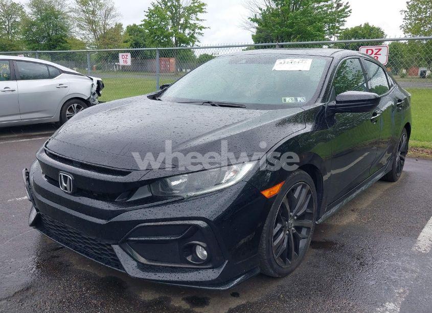 Photo 2 of 2021 Honda Civic SPORT (VIN SHHFK7H40MU213928)