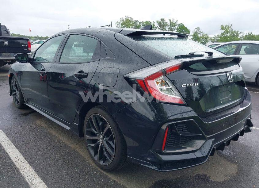 Photo 3 of 2021 Honda Civic SPORT (VIN SHHFK7H40MU213928)