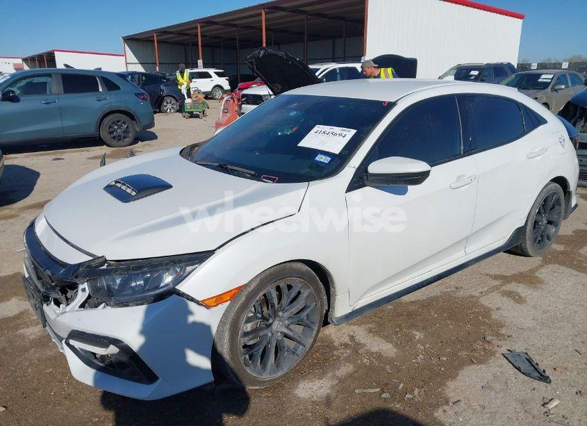 Photo 2 of 2021 Honda Civic SPORT (VIN SHHFK7H40MU229756)