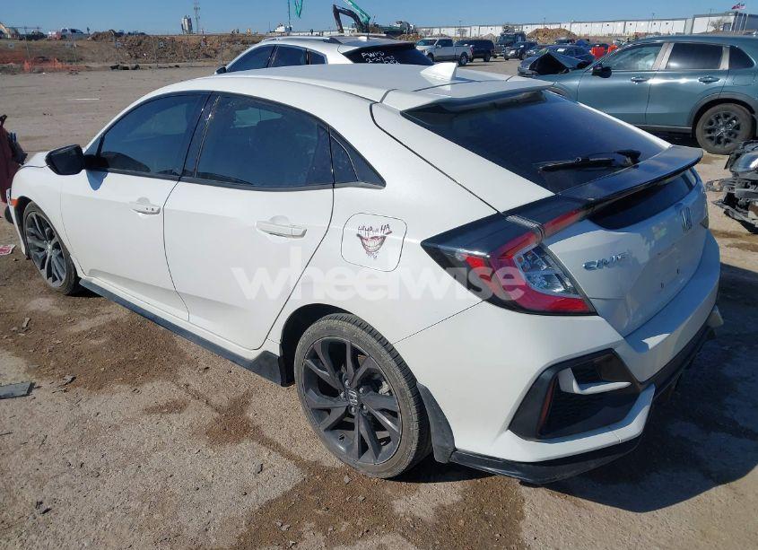 Photo 3 of 2021 Honda Civic SPORT (VIN SHHFK7H40MU229756)