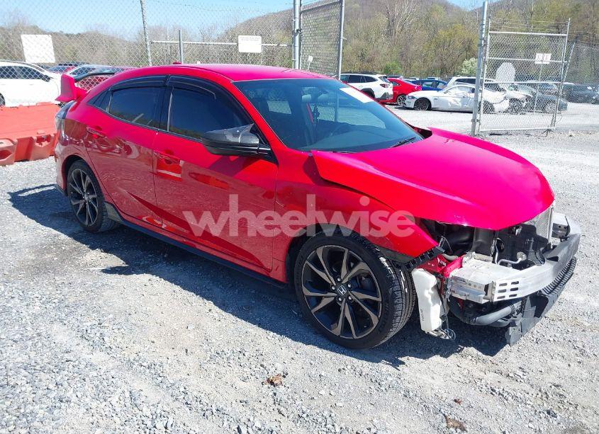 2017 Honda Civic SPORT (VIN SHHFK7H41HU204628) main photo