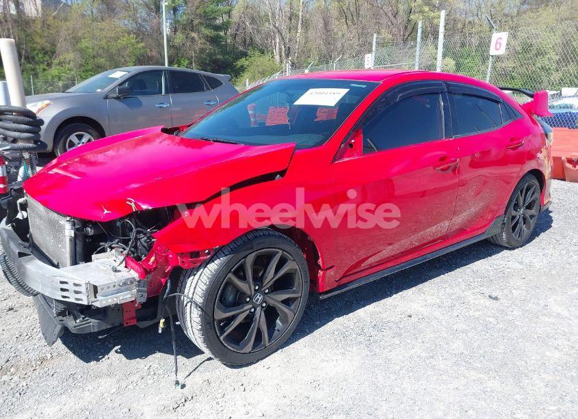 Photo 2 of 2017 Honda Civic SPORT (VIN SHHFK7H41HU204628)