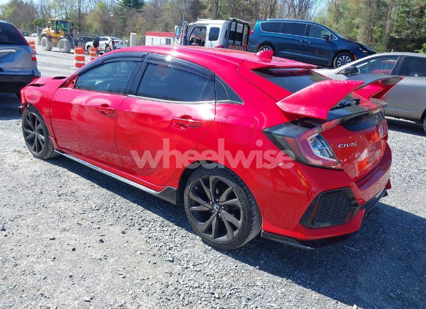 Photo 3 of 2017 Honda Civic SPORT (VIN SHHFK7H41HU204628)