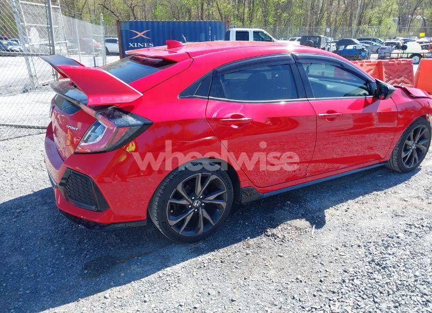 Photo 4 of 2017 Honda Civic SPORT (VIN SHHFK7H41HU204628)