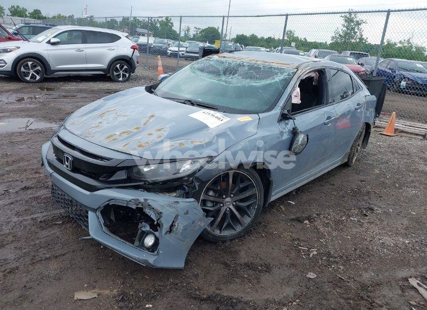 Photo 2 of 2021 Honda Civic SPORT (VIN SHHFK7H41MU202808)