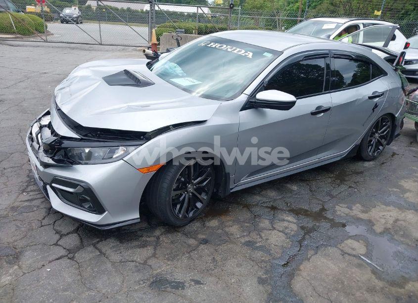 Photo 2 of 2021 Honda Civic SPORT (VIN SHHFK7H41MU216594)