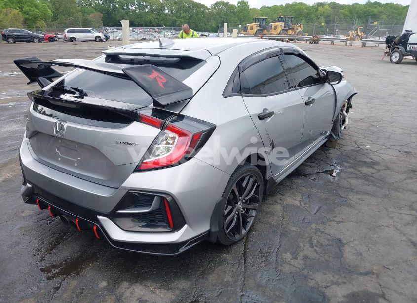 Photo 4 of 2021 Honda Civic SPORT (VIN SHHFK7H41MU216594)