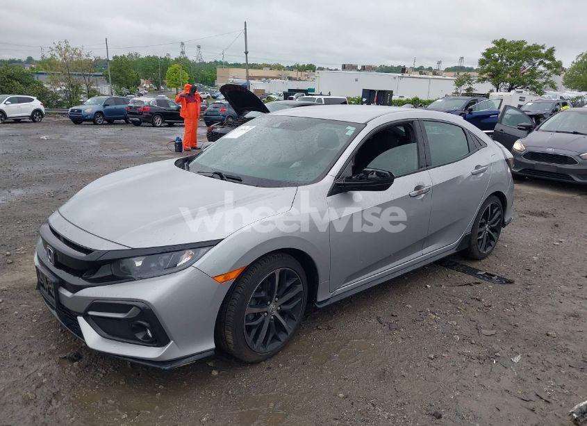 Photo 2 of 2020 Honda Civic SPORT (VIN SHHFK7H43LU218622)