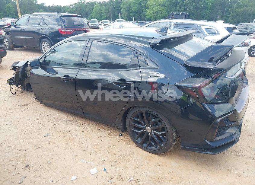 Photo 3 of 2021 Honda Civic SPORT (VIN SHHFK7H43MU205225)