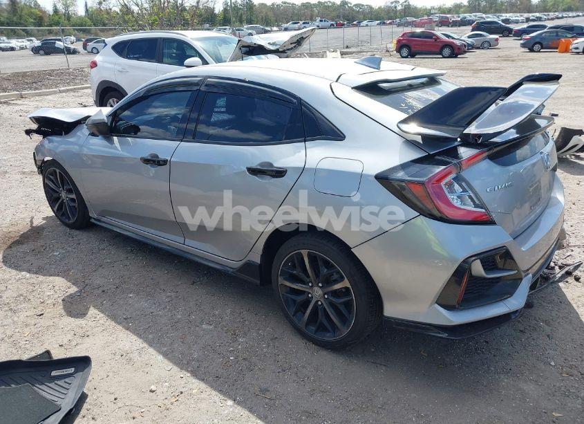 Photo 3 of 2021 Honda Civic SPORT (VIN SHHFK7H43MU225961)