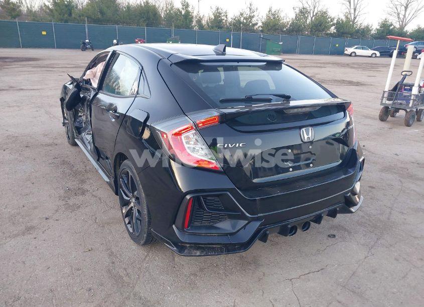 Photo 3 of 2021 Honda Civic SPORT (VIN SHHFK7H44MU208988)