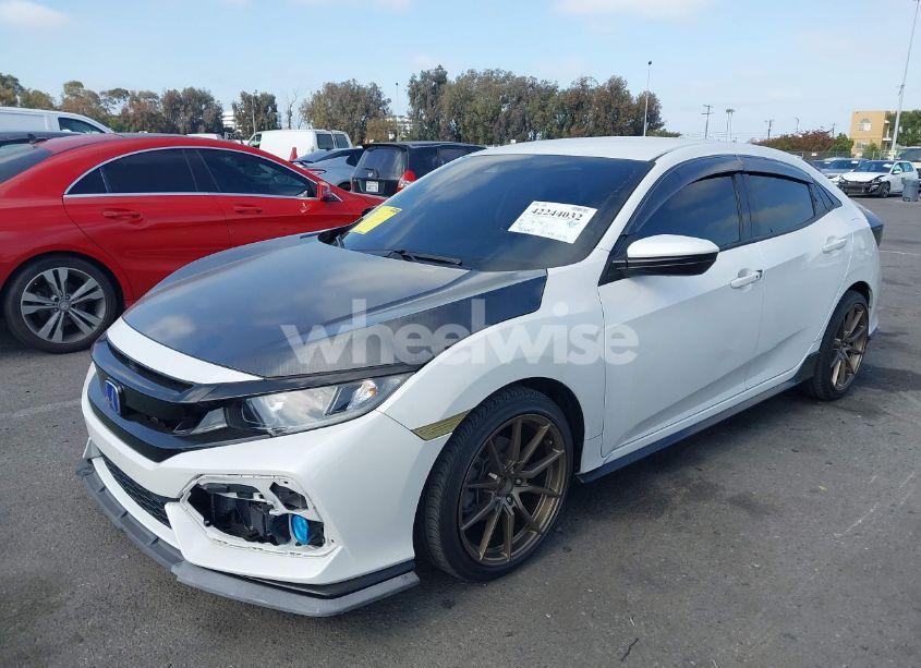 Photo 2 of 2021 Honda Civic SPORT (VIN SHHFK7H45MU420587)