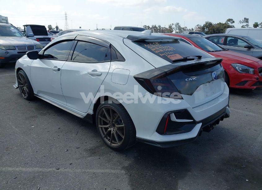 Photo 3 of 2021 Honda Civic SPORT (VIN SHHFK7H45MU420587)