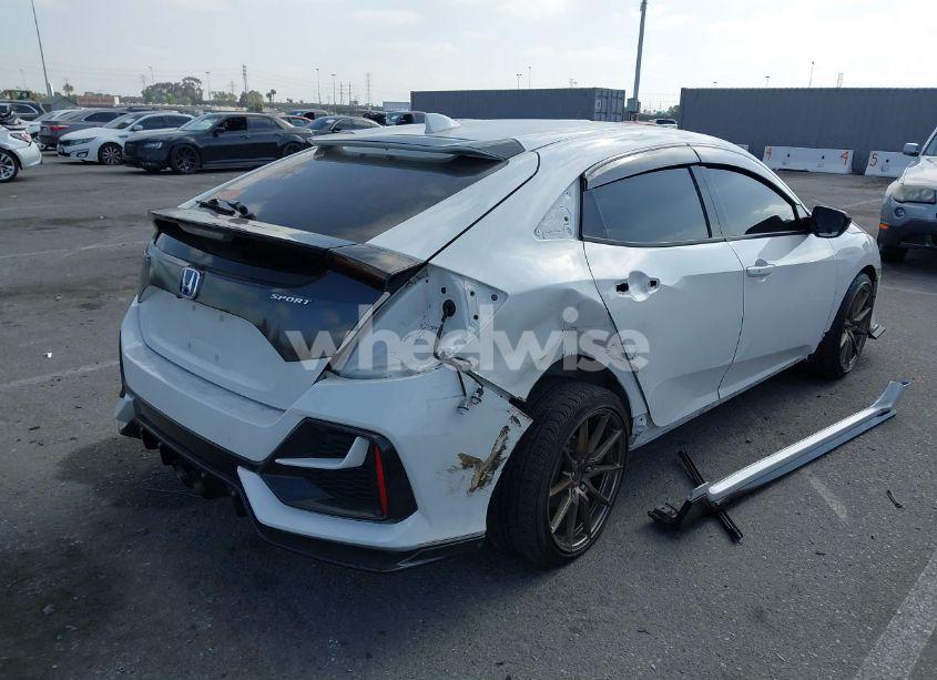 Photo 4 of 2021 Honda Civic SPORT (VIN SHHFK7H45MU420587)