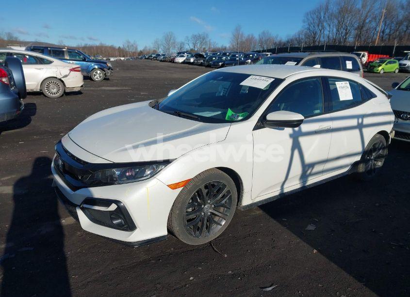 Photo 2 of 2021 Honda Civic SPORT (VIN SHHFK7H46MU423269)