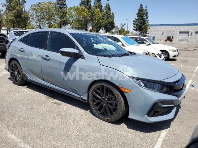 Photo 2 of 2021 HONDA CIVIC SPORT (VIN SHHFK7H46MU426009)