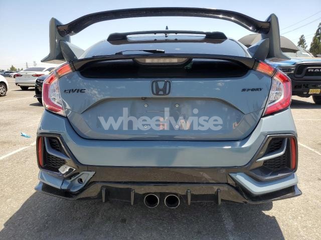 Photo 8 of 2021 HONDA CIVIC SPORT (VIN SHHFK7H46MU426009)
