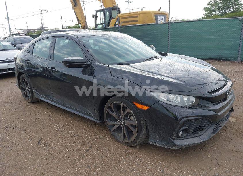 2019 Honda Civic SPORT (VIN SHHFK7H47KU209873) main photo